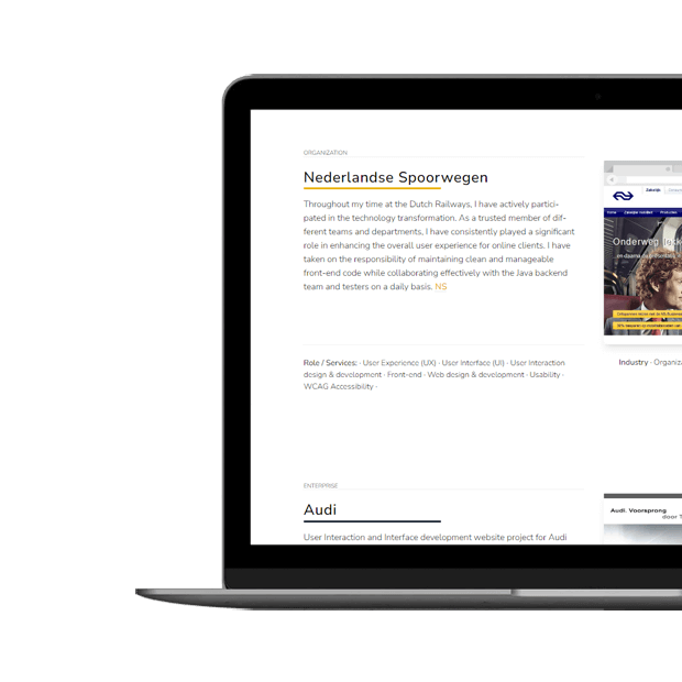 Website:UX UI Webdesign & Development Website:UX UI Webdesign & Development