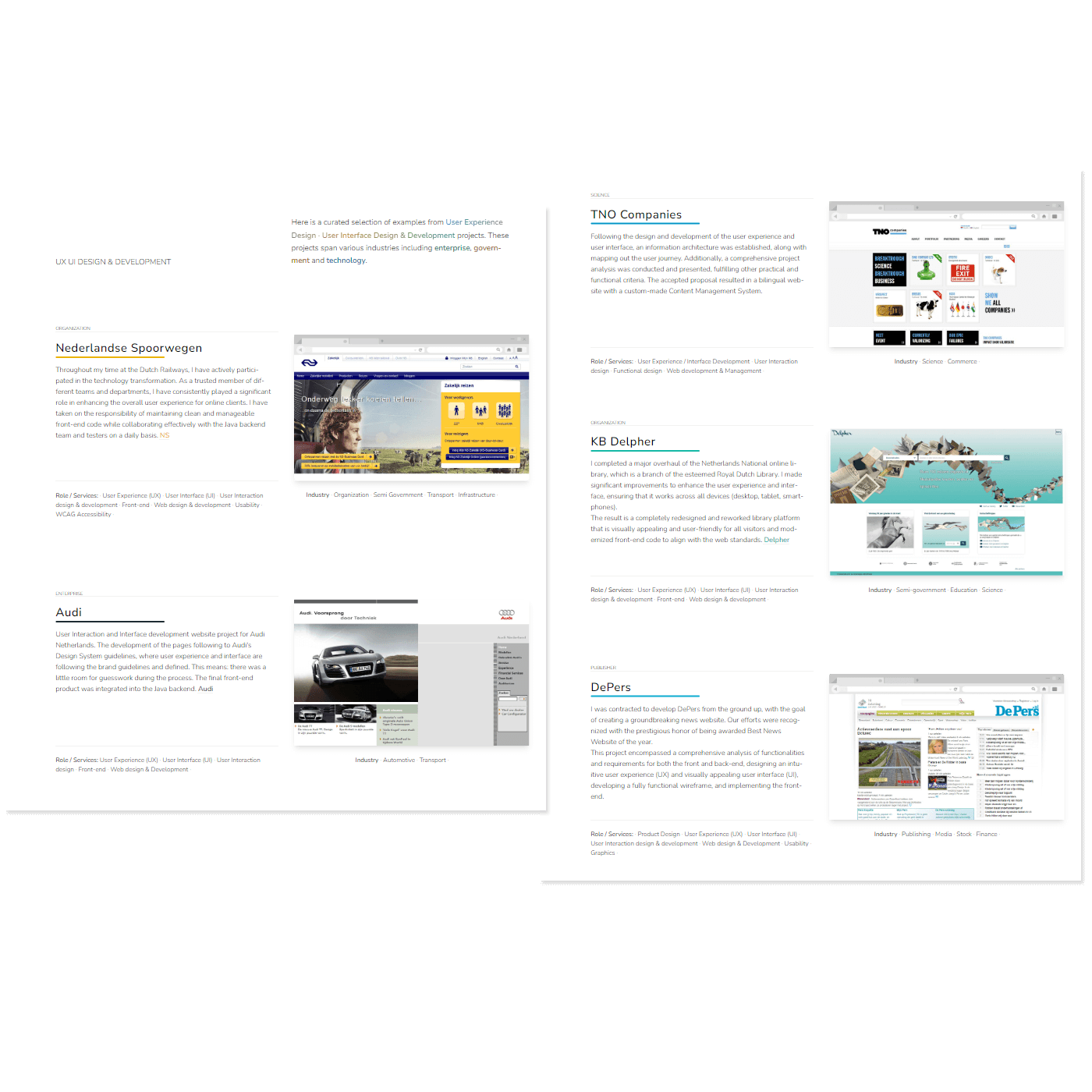 Website UX UI Webdesign & Development Website:UX UI Webdesign & Development