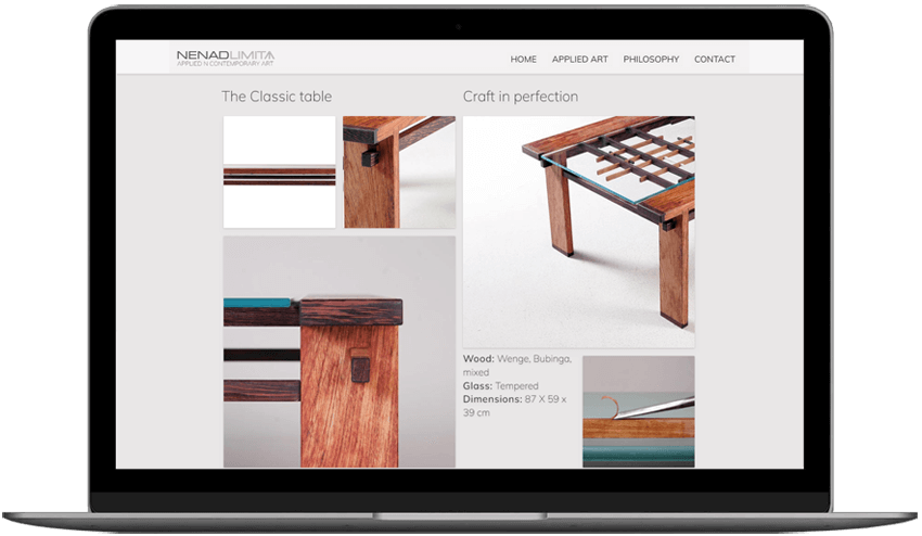 Furniture:UX UI Design & Tailwind development